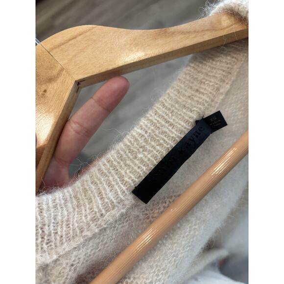 Jenni Kayne Cream Cardigan Sweater - Picture 7 of 8